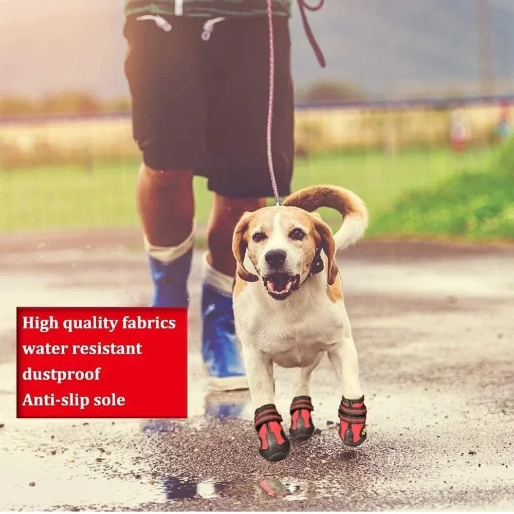 NWT Non-Slip, Waterproof Dog Booties